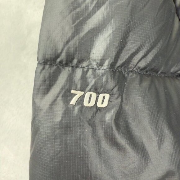 The North Face Men's Black 700 Down Puffer Jacket Medium - Picture 8 of 16